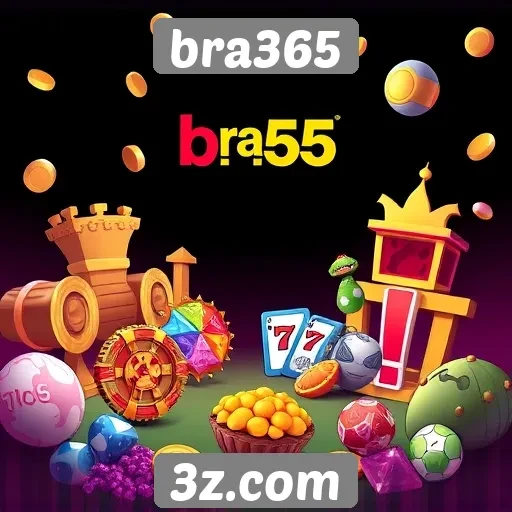 Exploração da variedade de jogos disponíveis no bra365